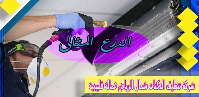 شركة تنظيف الدكتات شمال الرياض عمالة فلبينية 0503152005