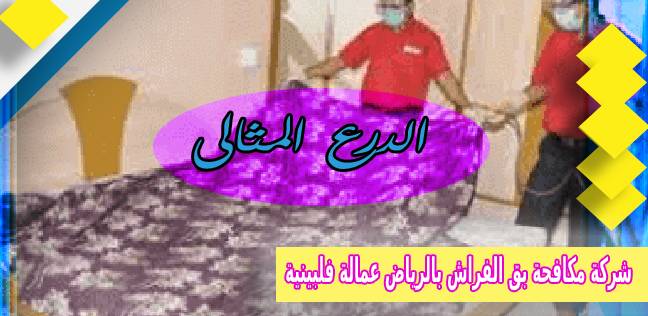 شركة مكافحة بق الفراش بالرياض عمالة فلبينية