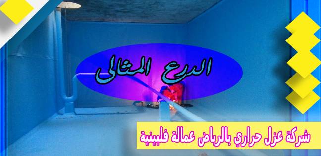 شركة عزل حراري بالرياض عمالة فلبينية