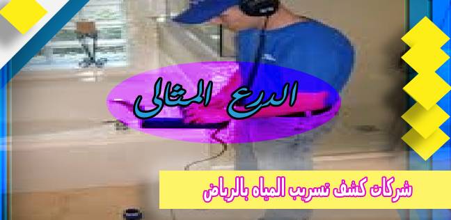 شركات كشف تسريب المياه بالرياض