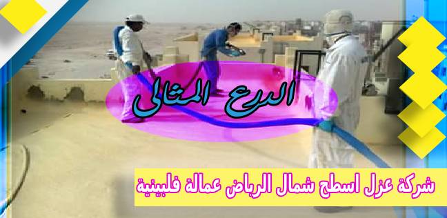 شركة عزل اسطح شمال الرياض عمالة فلبينية