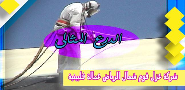 شركة عزل فوم شمال الرياض عمالة فلبينية