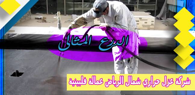 شركة عزل حراري شمال الرياض عمالة فلبينية