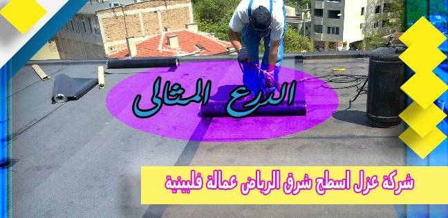 شركة عزل اسطح شرق الرياض عمالة فلبينية