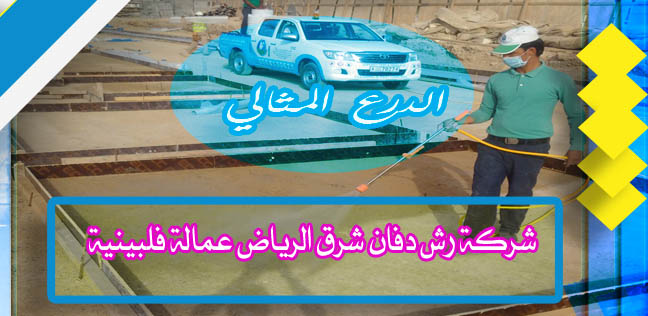 شركة رش دفان شرق الرياض عمالة فلبينية 0503152005