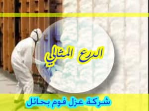 شركة عزل فوم بحائل