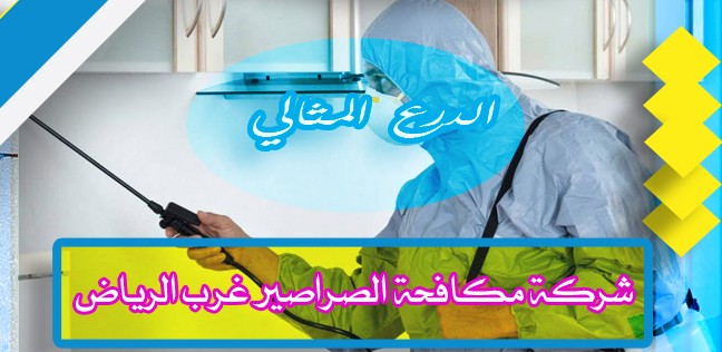 شركة مكافحة الصراصير غرب الرياض