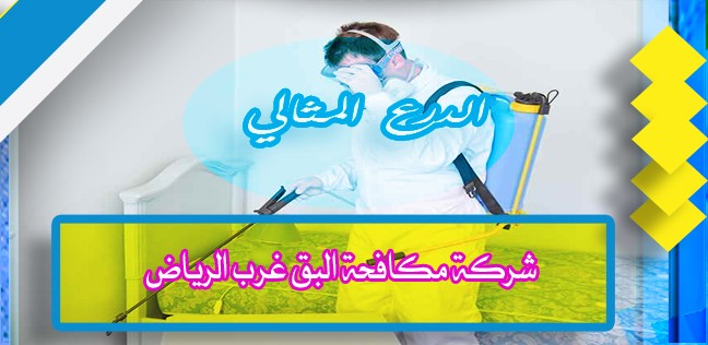 شركة مكافحة البق غرب الرياض